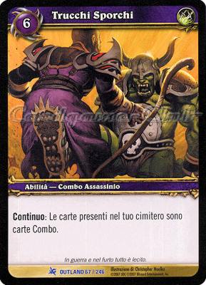 OUTLAND 067 / 246 Trucchi Sporchi rara -NEAR MINT-