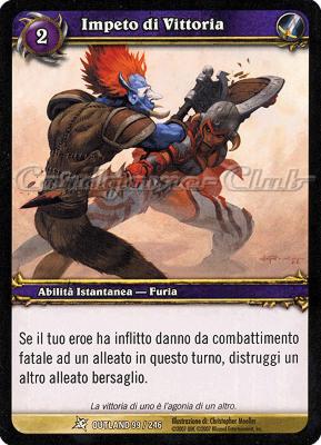 OUTLAND 099 / 246 Impeto di Vittoria comune -NEAR MINT-
