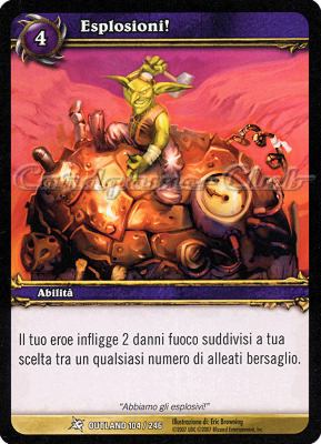 OUTLAND 104 / 246 Esplosioni! comune -NEAR MINT-