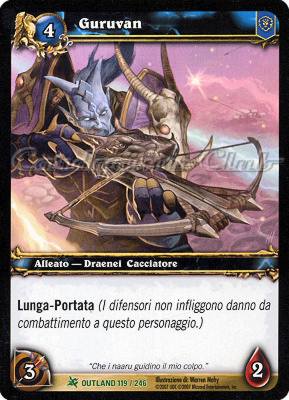 OUTLAND 119 / 246 Guruvan non comune -NEAR MINT-