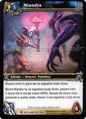 OUTLAND 130 / 246 Miandra rara -NEAR MINT-