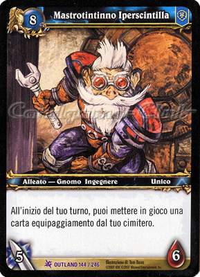 OUTLAND 144 / 246 Mastrotintinno Iperscintilla epica -NEAR MINT-