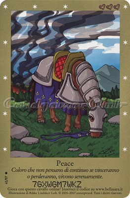 Serie 1 41/97 Peace comune -NEAR MINT-