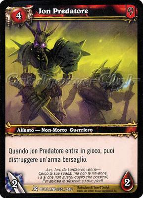 OUTLAND 165 / 246 Jon Predatore comune -NEAR MINT-