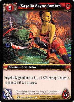 OUTLAND 166 / 246 Kagella Segnodombra comune -NEAR MINT-