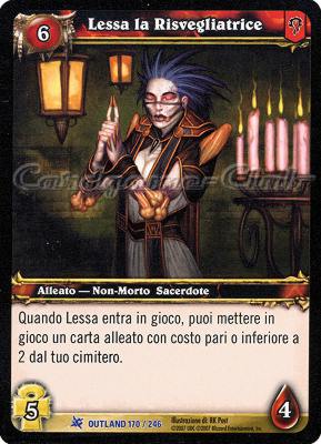 OUTLAND 170 / 246 Lessa la Risvegliatrice rara -NEAR MINT-