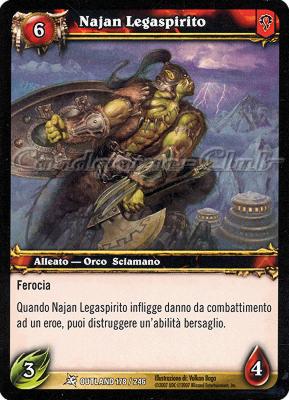 OUTLAND 178 / 246 Najan Legaspirito comune -NEAR MINT-