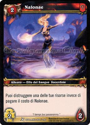 OUTLAND 180 / 246 Nalonae comune -NEAR MINT-