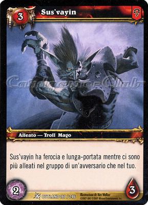 OUTLAND 187 / 246 Sus'vayin comune -NEAR MINT-