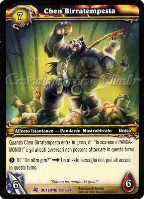 OUTLAND 192 / 246 Chen Birratempesta epica -NEAR MINT-