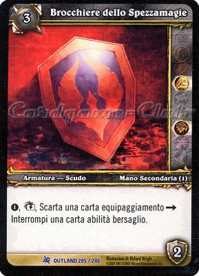 OUTLAND 205 / 246 Brocchiere dello Spezzamagie rara -NEAR MINT-