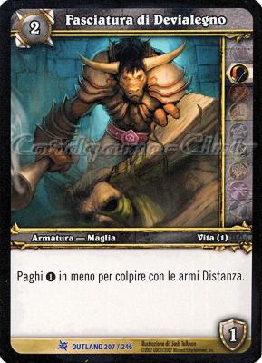 OUTLAND 207 / 246 Fasciatura di Devialegno rara -NEAR MINT-