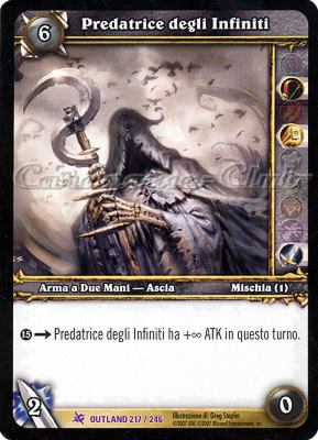 OUTLAND 217 / 246 Predatrice degli Ininiti epica -NEAR MINT-
