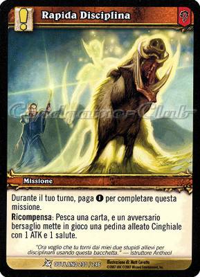 OUTLAND 230 / 246 Rapida Disciplina comune -NEAR MINT-