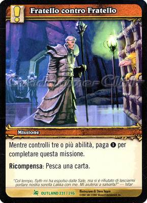 OUTLAND 231 / 246 Fratello contro Fratello non comune -NEAR MINT-