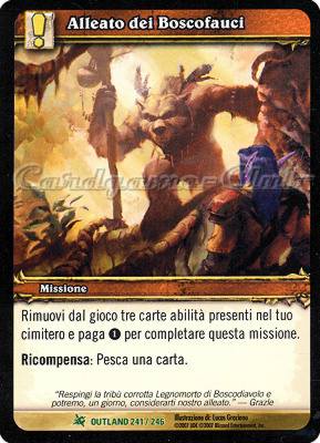 OUTLAND 241 / 246 Alleato dei Boscofauci non comune -NEAR MINT-