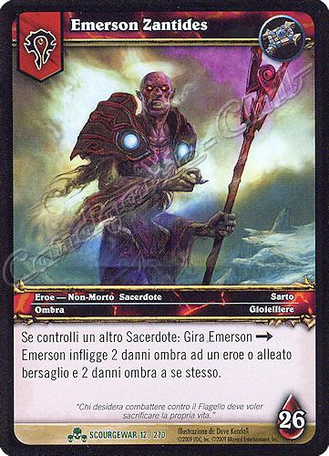 SCOURGEWAR 012 / 270 Emerson Zantides non comune -NEAR MINT-