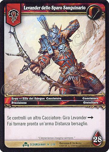 SCOURGEWAR 014 / 270 Levander dello Sparo Sanguinario non comune -NEAR MINT-