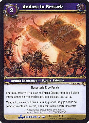 SCOURGEWAR 032 / 270 Andare in Berserk rara -NEAR MINT-