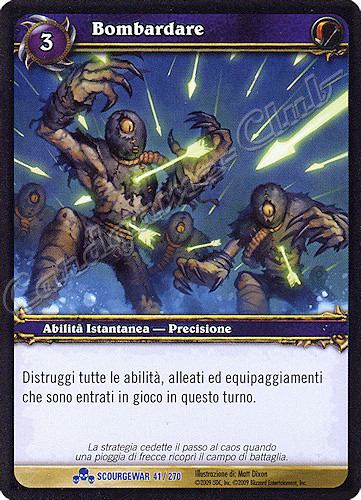 SCOURGEWAR 041 / 270 Bombardare rara -NEAR MINT-