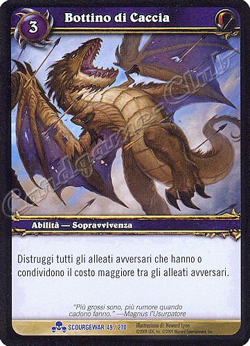 SCOURGEWAR 049 / 270 Bottino di Caccia rara -NEAR MINT-