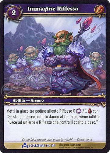 SCOURGEWAR 056 / 270 Immagine Riflessa rara -NEAR MINT-