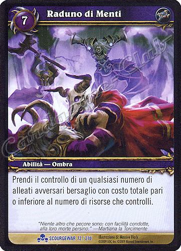 SCOURGEWAR 072 / 270 Raduno di Menti rara -NEAR MINT-