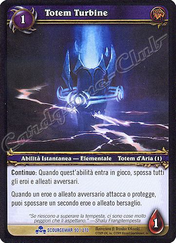SCOURGEWAR 090 / 270 Totem Turbine rara -NEAR MINT-