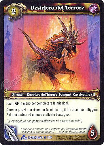 SCOURGEWAR 096 / 270 Destriero del Terrore rara -NEAR MINT-