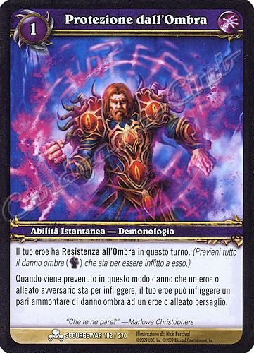 SCOURGEWAR 102 / 270 Protezione dall'Ombra comune -NEAR MINT-