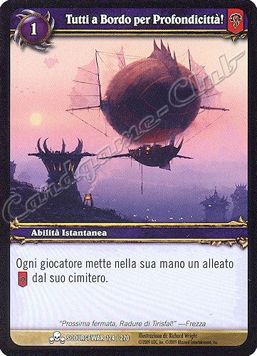 SCOURGEWAR 124 / 270 Tutti a Bordo per Profondicitta'! comune -NEAR MINT-