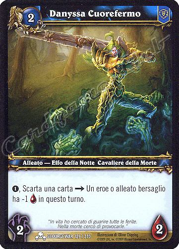 SCOURGEWAR 129 / 270 Danyssa Cuorefermo comune -NEAR MINT-
