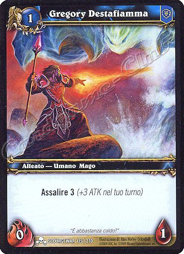 SCOURGEWAR 135 / 270 Gregory Destafiamma comune -NEAR MINT-