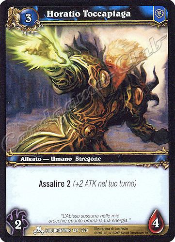 SCOURGEWAR 137 / 270 Horatio Toccapiaga comune -NEAR MINT-