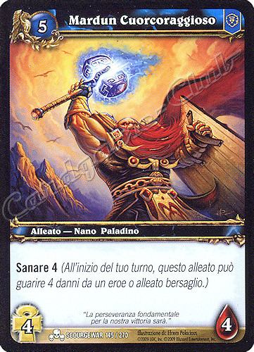 SCOURGEWAR 145 / 270 Mardun Cuorcoraggioso comune -NEAR MINT-