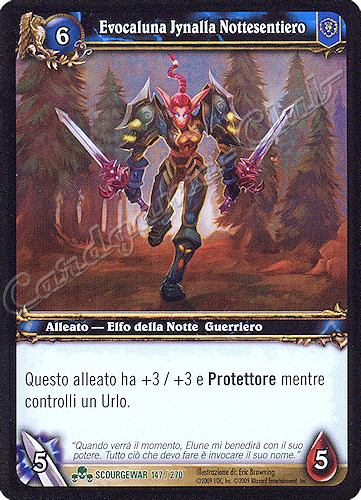SCOURGEWAR 147 / 270 Evocaluna Jynalla Nottesentiero non comune -NEAR MINT-