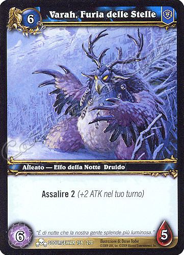 SCOURGEWAR 159 / 270 Varah, Furia delle Stelle comune -NEAR MINT-