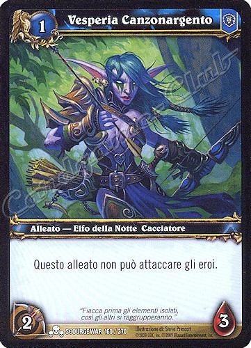 SCOURGEWAR 160 / 270 Vesperia Canzonargento comune -NEAR MINT-