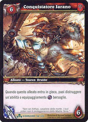 SCOURGEWAR 168 / 270 Conquistatore Jarano non comune -NEAR MINT-
