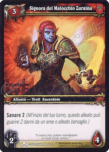 SCOURGEWAR 185 / 270 Signora del Malocchio Zuraina comune -NEAR MINT-