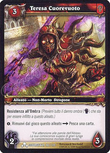 SCOURGEWAR 192 / 270 Teresa Cuorevuoto comune -NEAR MINT-
