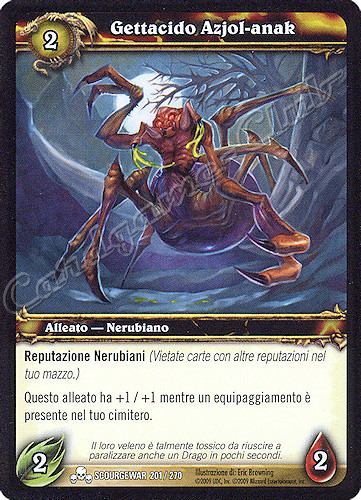 SCOURGEWAR 201 / 270 Gettacido Azjol-anak comune -NEAR MINT-