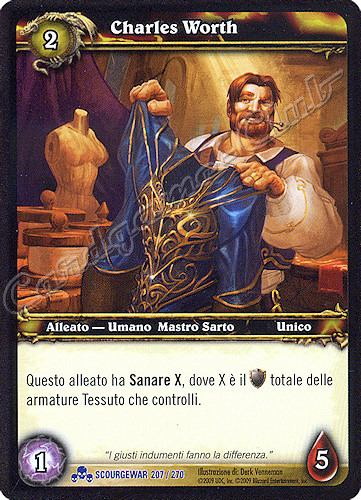 SCOURGEWAR 207 / 270 Charles Worth rara -NEAR MINT-