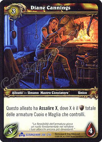 SCOURGEWAR 208 / 270 Diane Cannings rara -NEAR MINT-