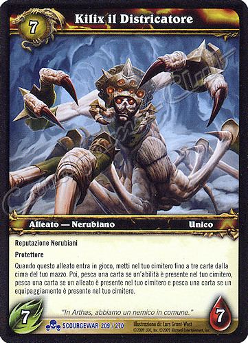 SCOURGEWAR 209 / 270 Kilix il Districatore rara -NEAR MINT-