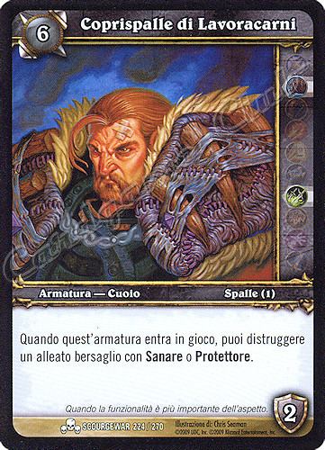 SCOURGEWAR 224 / 270 Coprispalle di Lavoracarni comune -NEAR MINT-