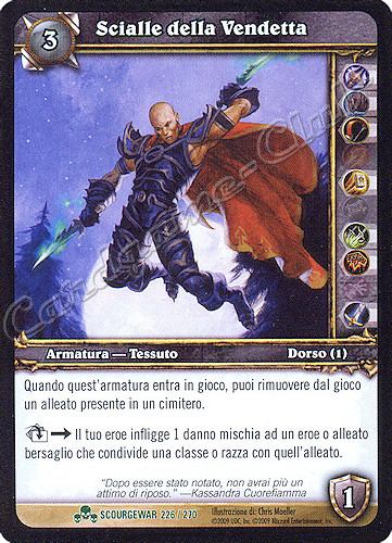 SCOURGEWAR 226 / 270 Scialle della Vendetta non comune -NEAR MINT-