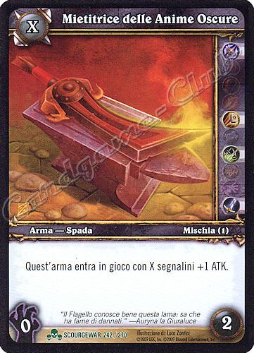 SCOURGEWAR 242 / 270 Mietitrice delle Anime Oscure non comune -NEAR MINT-