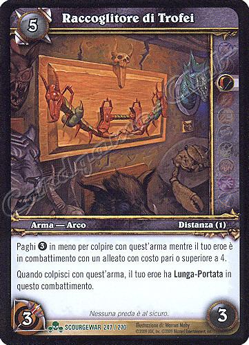 SCOURGEWAR 247 / 270 Raccoglitore di Trofei non comune -NEAR MINT-