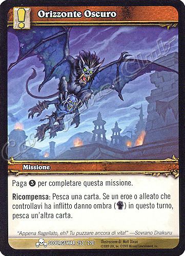 SCOURGEWAR 253 / 270 Orizzonte Oscuro comune -NEAR MINT-